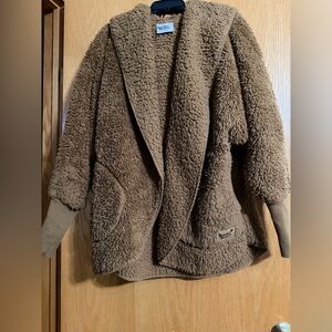 Cozy Brown Sherpa Jacket